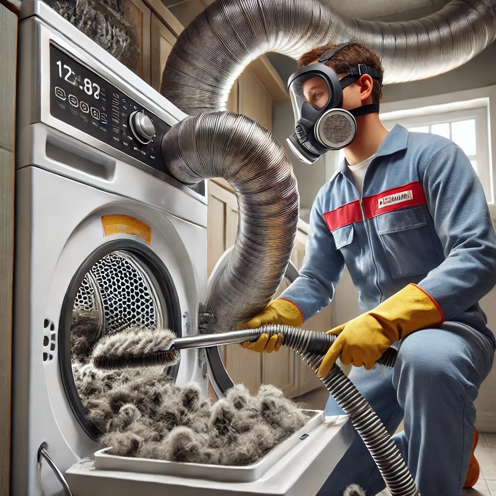 Thorough Dryer Duct Cleaning Services in Calverton, MD Expert Dryer Duct Cleaning in Calverton, Maryland - Professional Service by Chimney Sweep Calverton